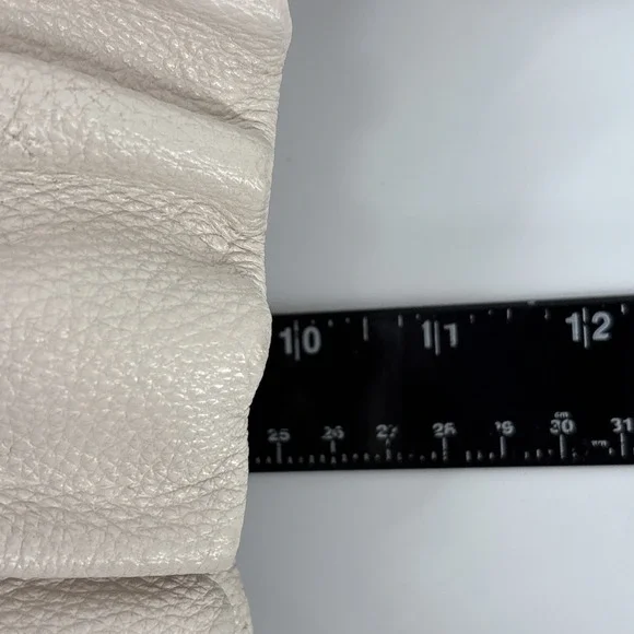 Coach Shoulder Bag Pebble Tote C1454 Maya Pebble Leather Chalk / Gold - Picture 10 of 15